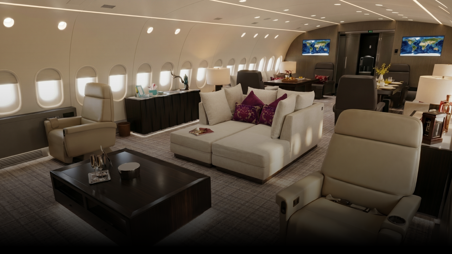 Ndege Aerospace / Sonair Boeing 787-800 VVIP