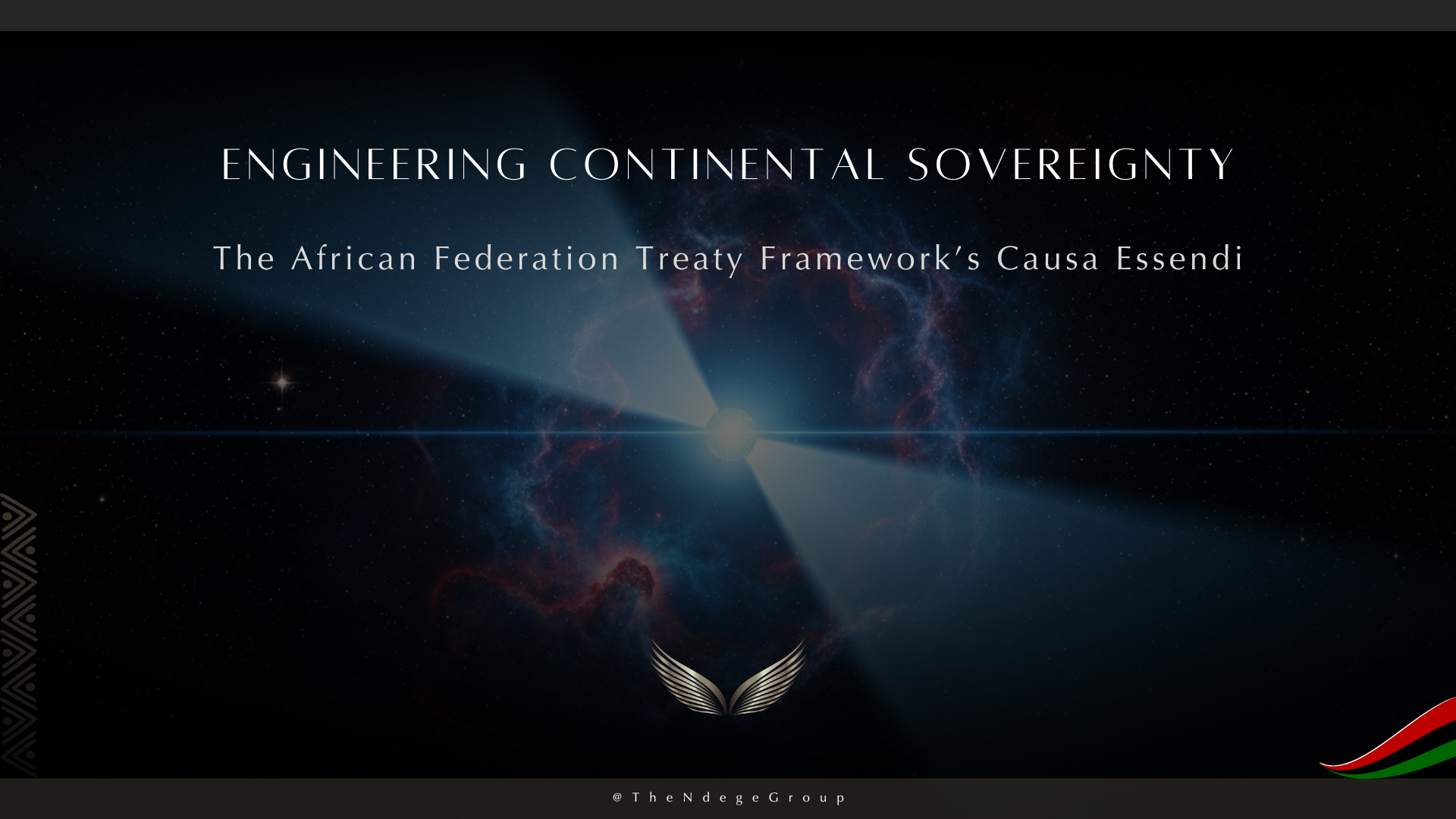 Engineering Continental Sovereignty: The African Federation Treaty Framework — Africa's Sovereign Development Trust®